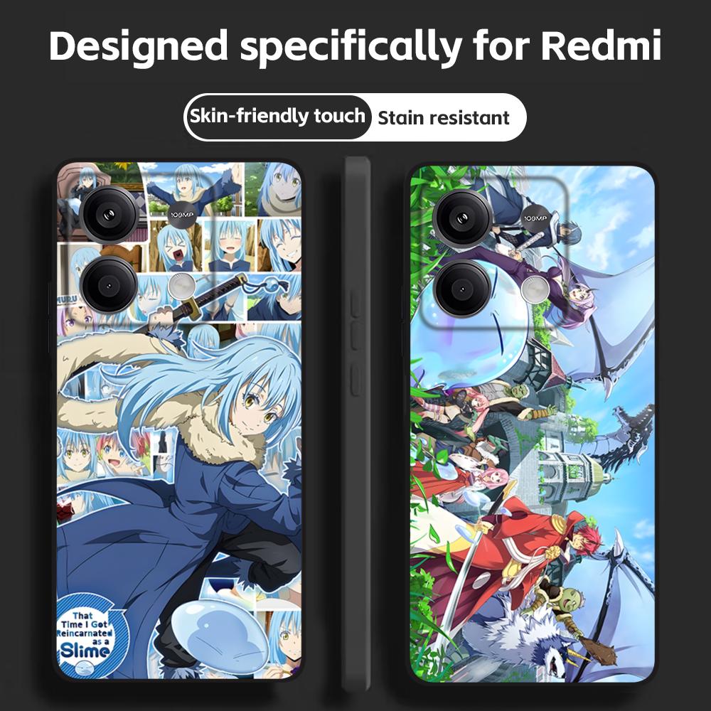 Xiaomi Redmi Note 14 - Slime anime rimuru tempest caso de