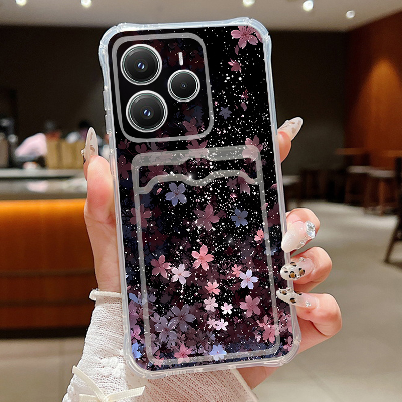 Xiaomi Redmi Note 14 - Capa de bolso para cartão para