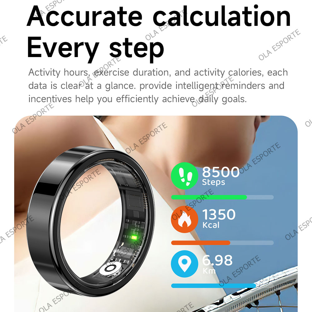 Novo Anel Inteligente R09 para - Temperature Ring Skin avaliação e preço